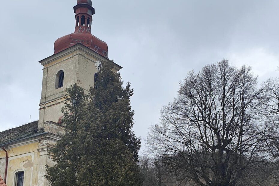 Petr Folbergr, kostel sv. Kateřiny, Bořislav